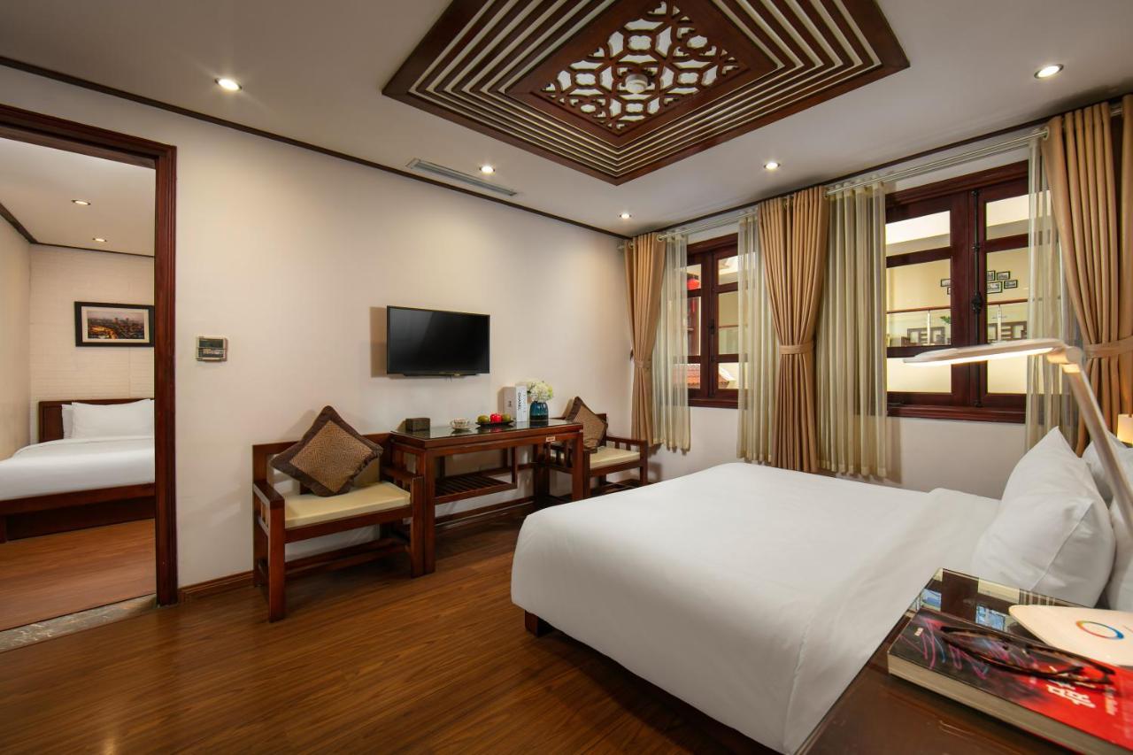 Hanoi Nostalgia Hotel & Spa Экстерьер фото