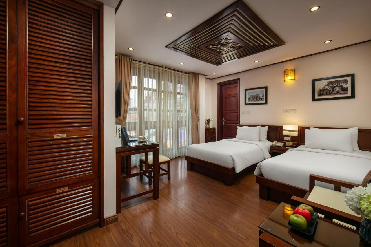 Hanoi Nostalgia Hotel & Spa Экстерьер фото