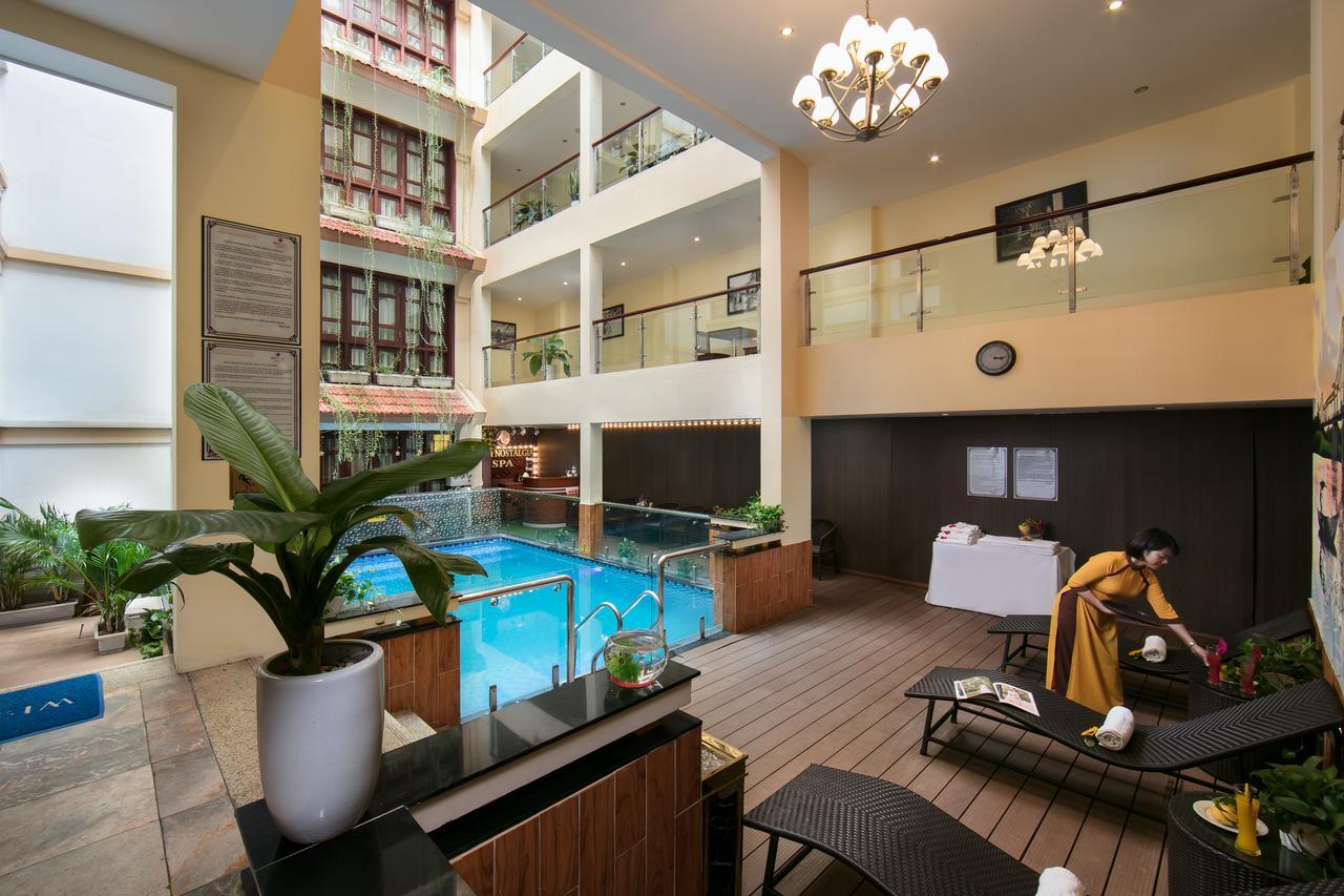Hanoi Nostalgia Hotel & Spa Экстерьер фото